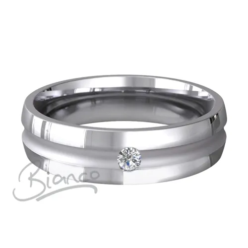 Special Designer Platinum Wedding Ring Encanto 